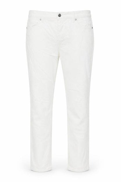 Womens UK Size 38 in Marks and Spencer Regular Fit Straight White Jeans
