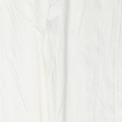 Womens UK Size 38 in Marks and Spencer Regular Fit Straight White Jeans