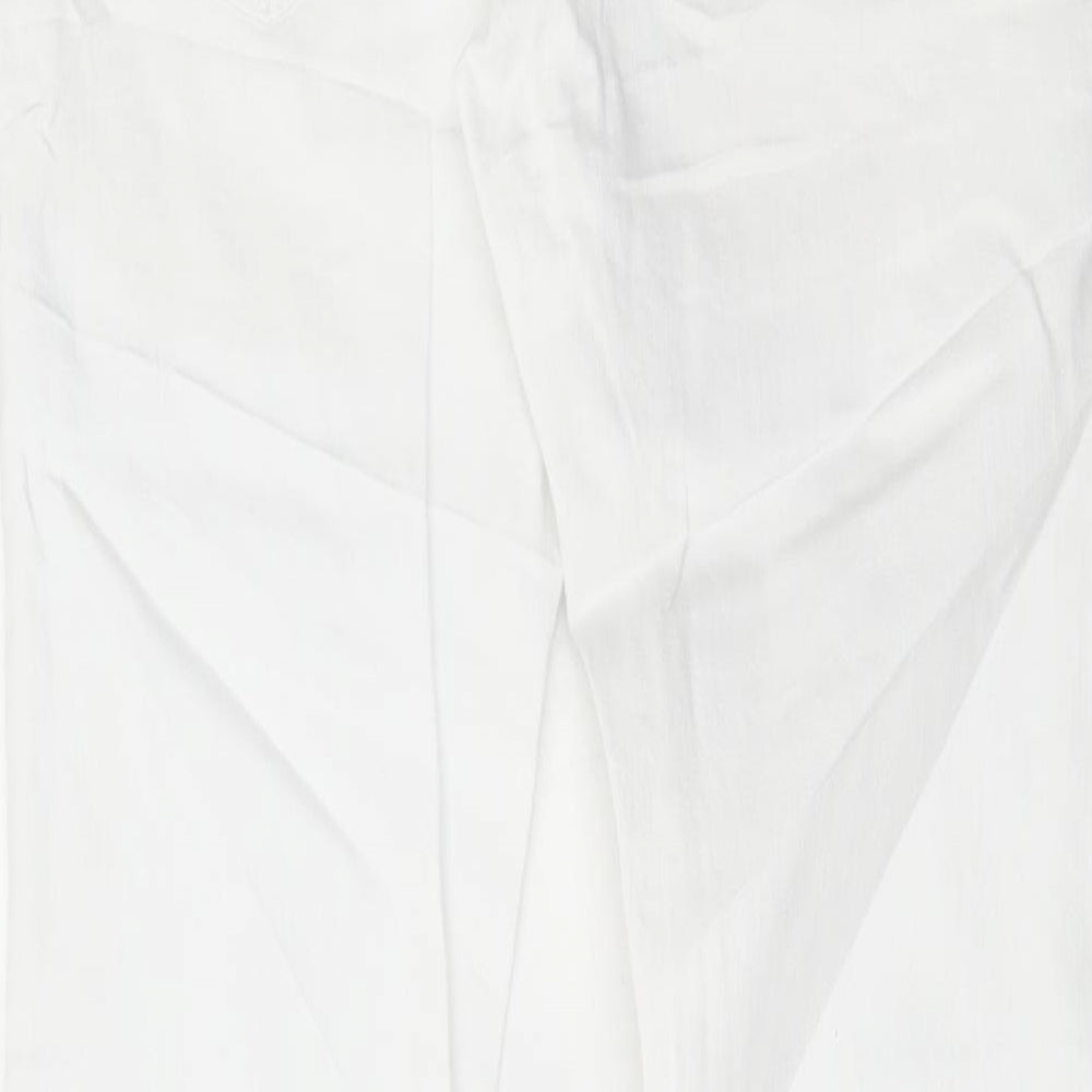 Womens UK Size 30 in Marks and Spencer Regular Fit Skinny White Jeans