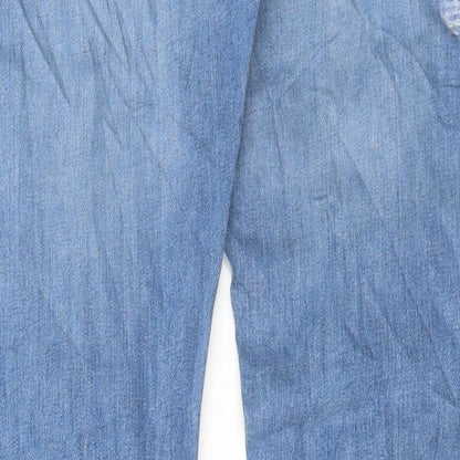 Womens UK Size 30 in Marks and Spencer Regular Fit Skinny Blue Jeans