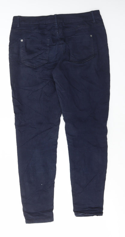 Womens UK Size 10 Marks and Spencer Regular Fit Skinny Blue Jeans