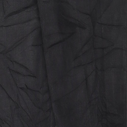 NEXT Womens Black Cotton Skinny Jeans Size 32 in L30 in Regular Button