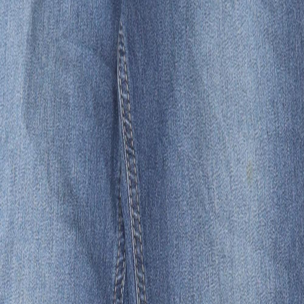 TU Womens Blue Cotton Jegging Jeans Size 8 L31 in Regular