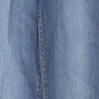 TU Womens Blue Cotton Jegging Jeans Size 8 L31 in Regular
