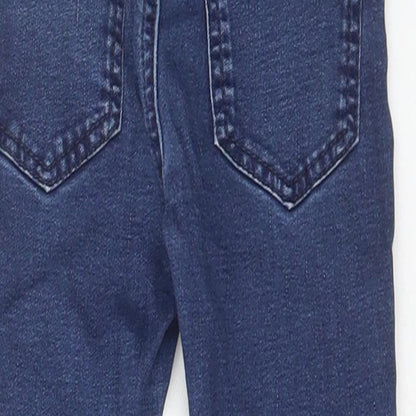 NEXT Boys Blue Cotton Jeans Size 12-18 Months Button