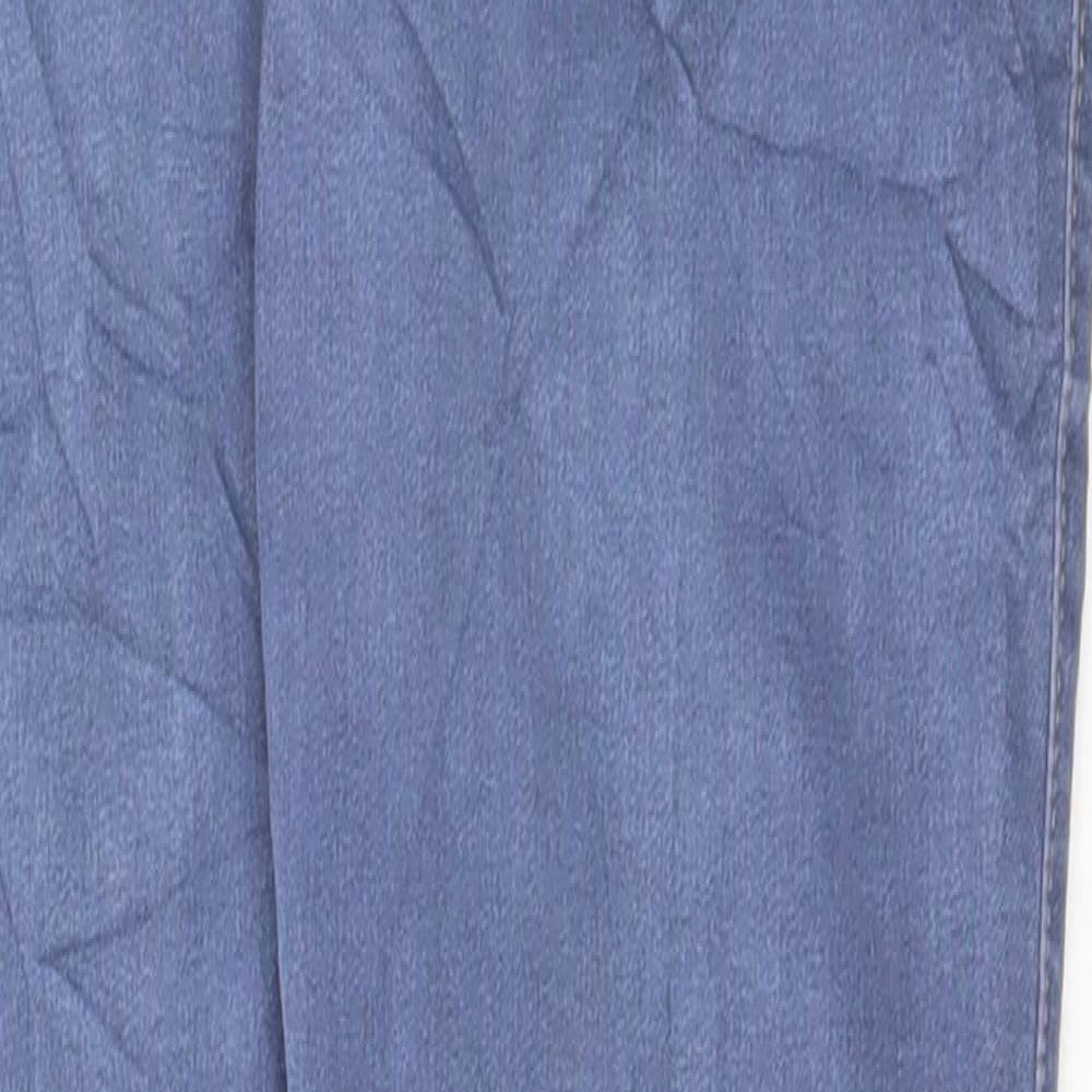 /Denim Womens Blue Cotton Skinny Jeans Size 10 L29 in Regular Button