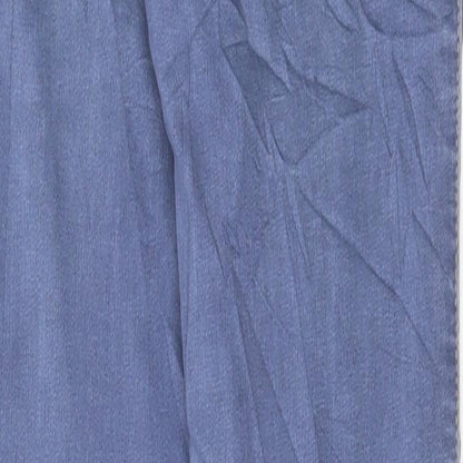 /Denim Womens Blue Cotton Skinny Jeans Size 10 L29 in Regular Button