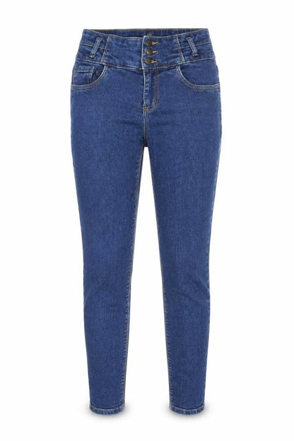 Womens UK Size 28 in Preworn Regular Fit Skinny Blue Jeans