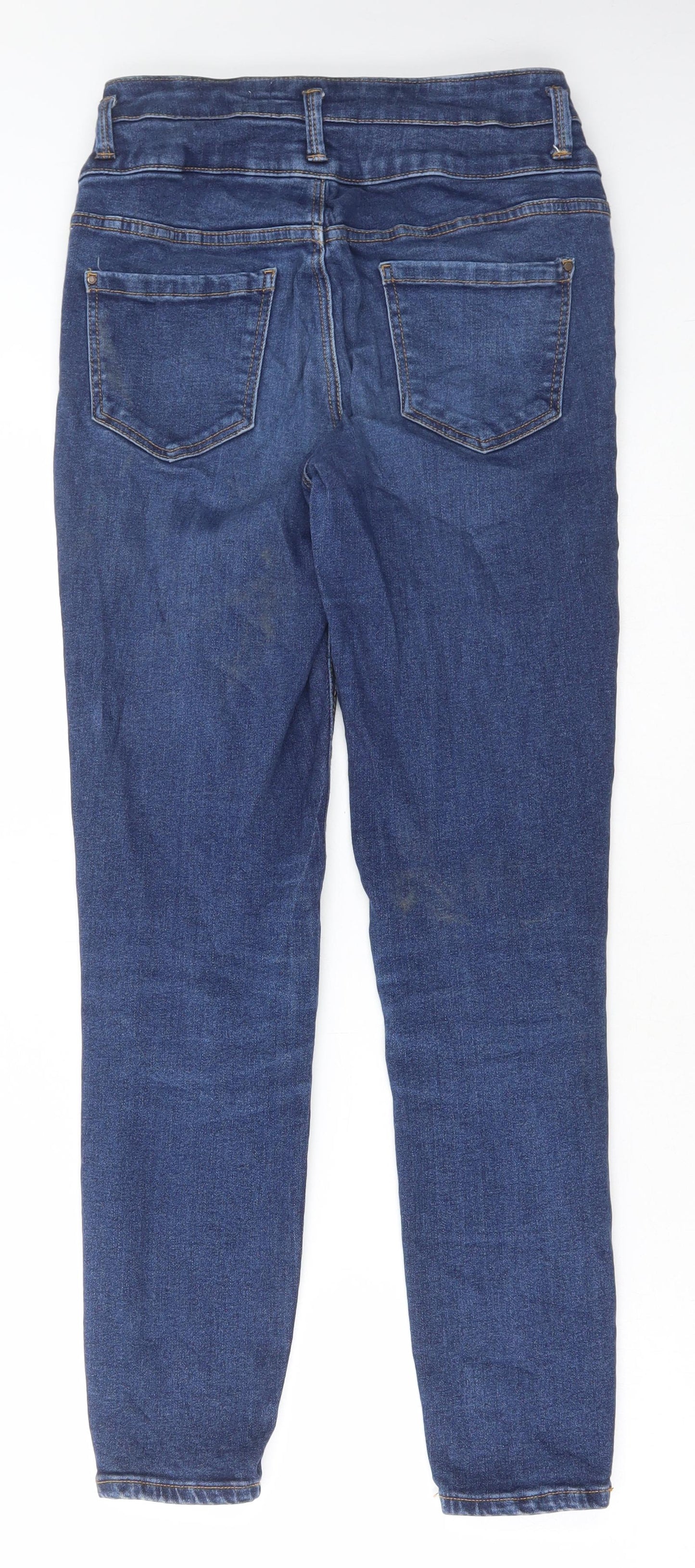 Womens UK Size 28 in Preworn Regular Fit Skinny Blue Jeans