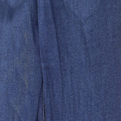 Womens UK Size 28 in Preworn Regular Fit Skinny Blue Jeans
