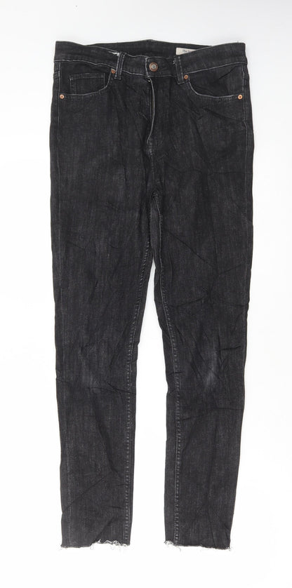 Womens UK Size 12 Marks and Spencer Regular Fit Skinny Black Jeans