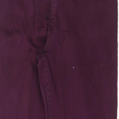 Womens UK Size 12 Marks and Spencer Regular Fit Skinny Purple Jeans