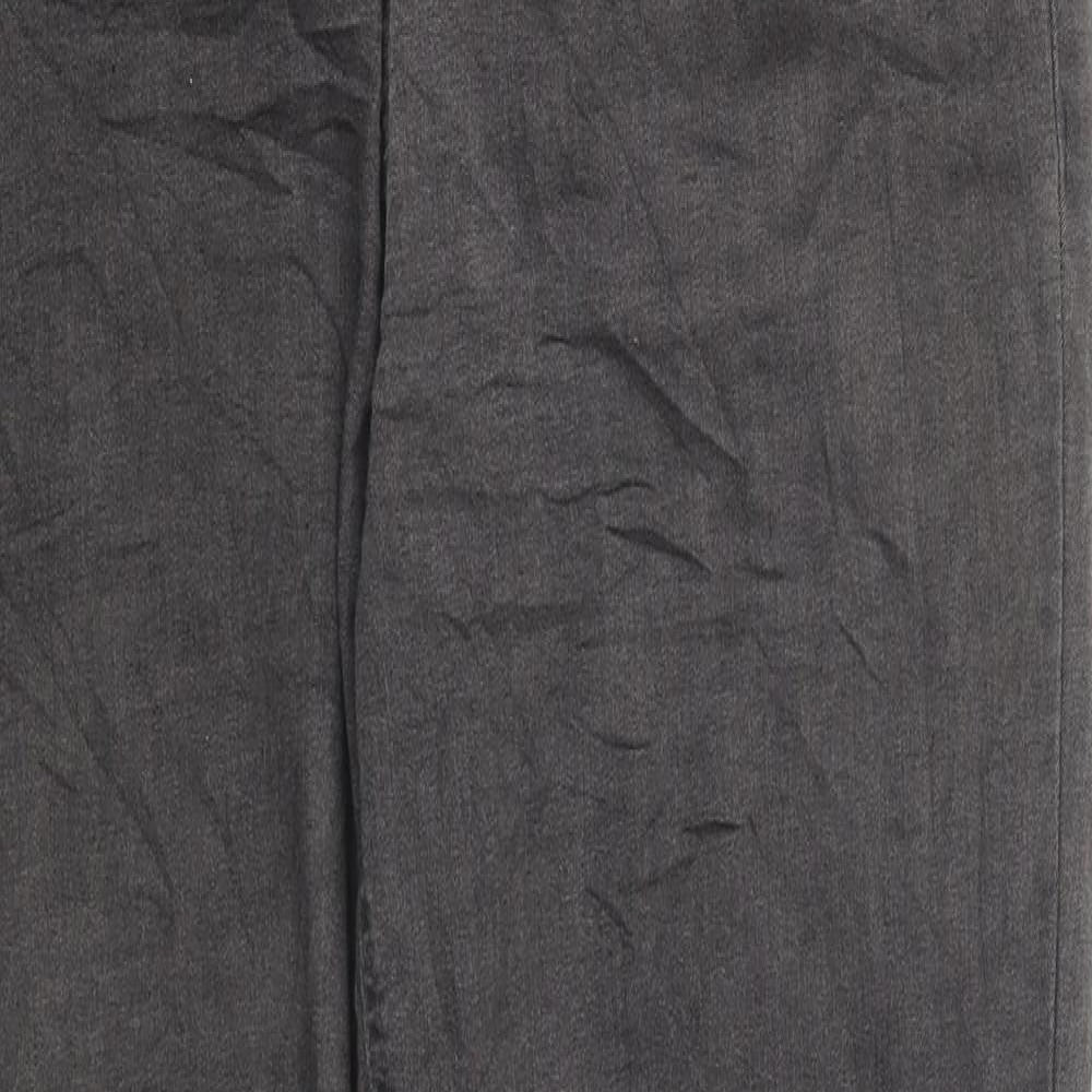 Womens UK Size 14 Marks and Spencer Regular Fit Jegging Grey Trousers