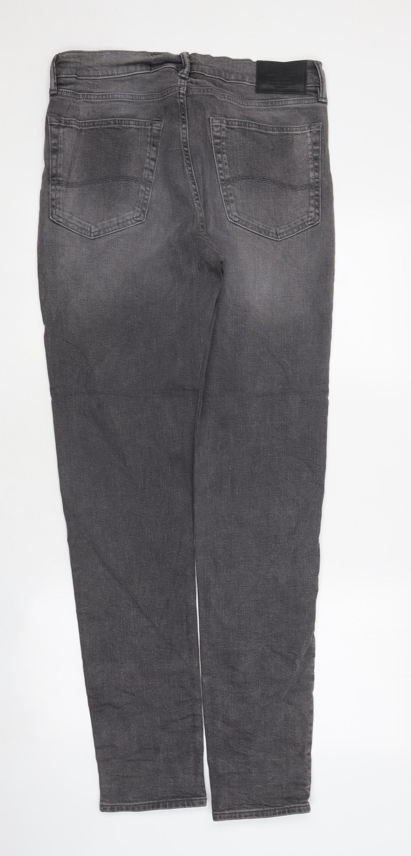 Womens UK Size 12 Marks and Spencer Regular Fit Skinny Grey Jeans