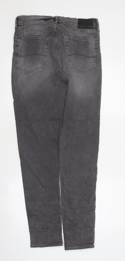 Womens UK Size 12 Marks and Spencer Regular Fit Skinny Grey Jeans