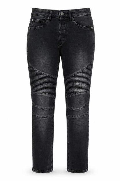 Womens UK Size 2XS Preworn Regular Fit Skinny Black Jeans
