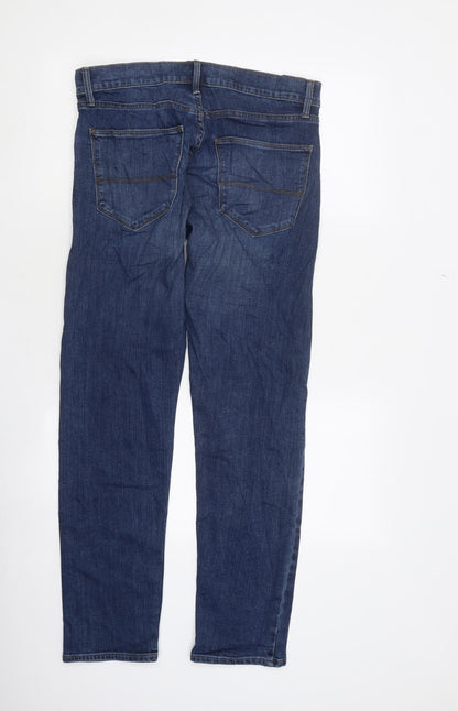 Womens UK Size 10 Marks and Spencer Regular Fit Skinny Blue Jeans