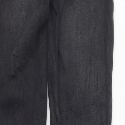 Z1976 Denim Womens Black Cotton Skinny Jeans Size 8 L34 in Regular Zip