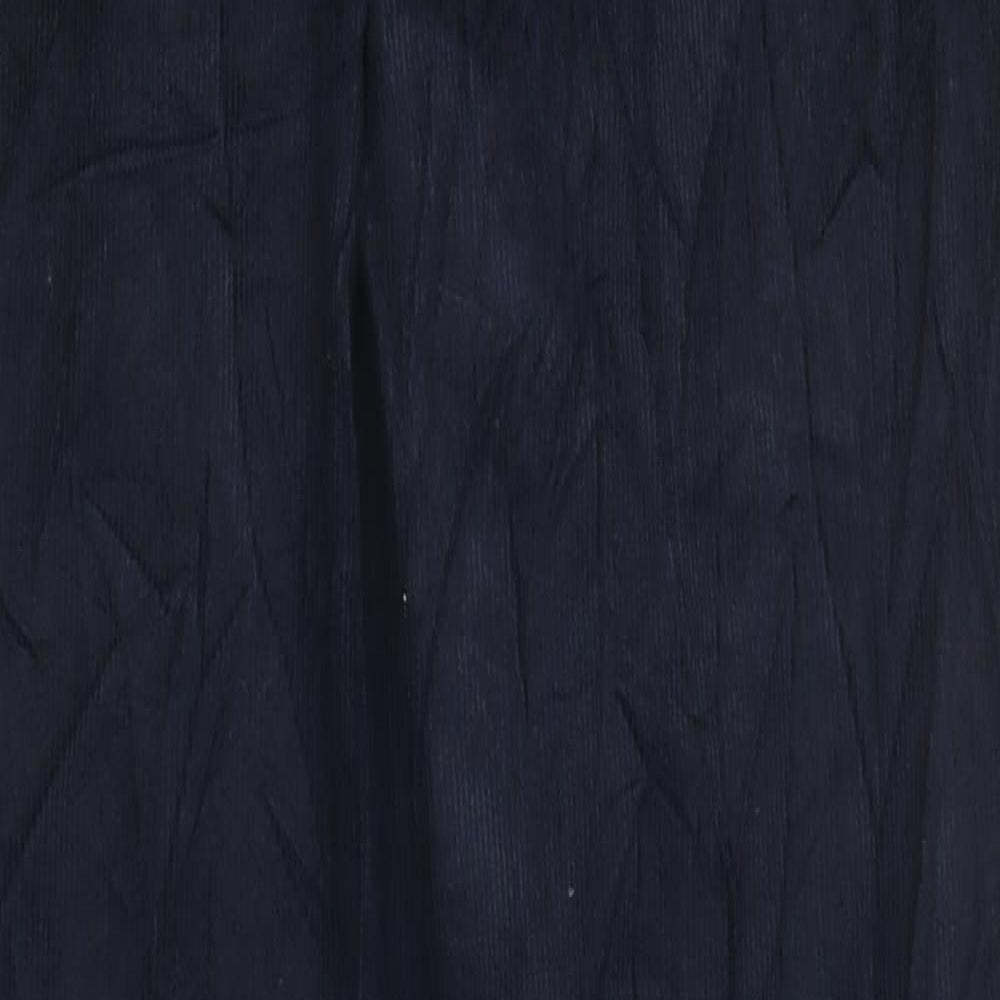 Marks and Spencer Mens Blue Cotton Blend Straight Jeans Size S L31 in Regular Zip