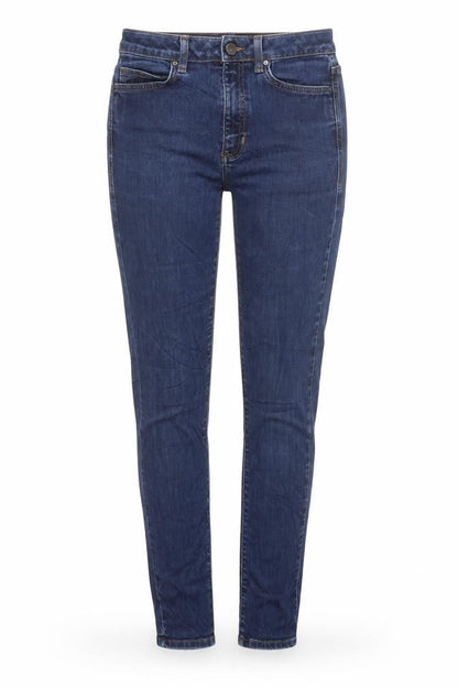 Womens UK Size 10 Marks and Spencer Regular Fit Skinny Blue Jeans