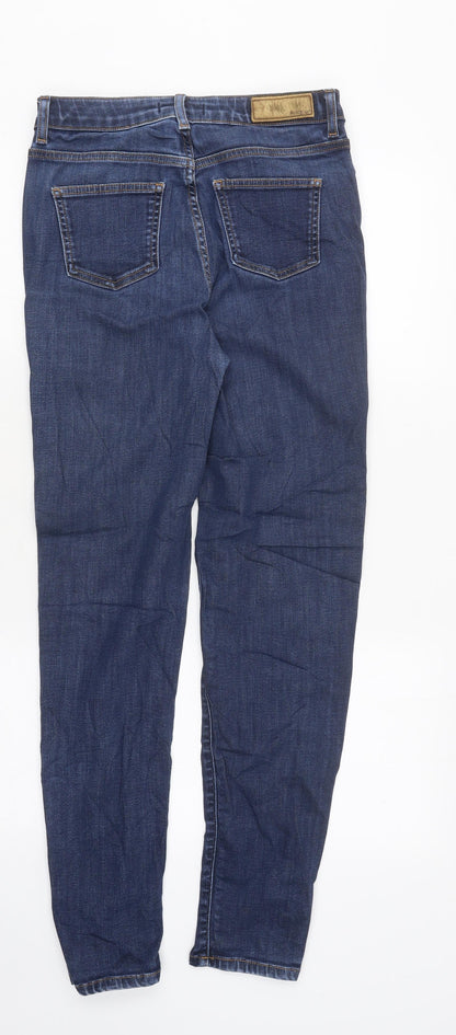 Womens UK Size 10 Marks and Spencer Regular Fit Skinny Blue Jeans