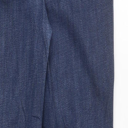 Womens UK Size 10 Marks and Spencer Regular Fit Skinny Blue Jeans
