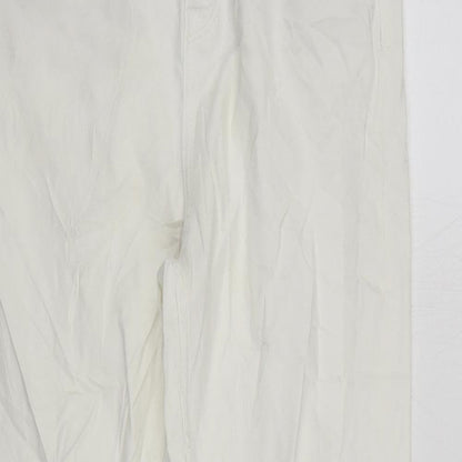Womens UK Size 12 Marks and Spencer Regular Fit Skinny White Jeans