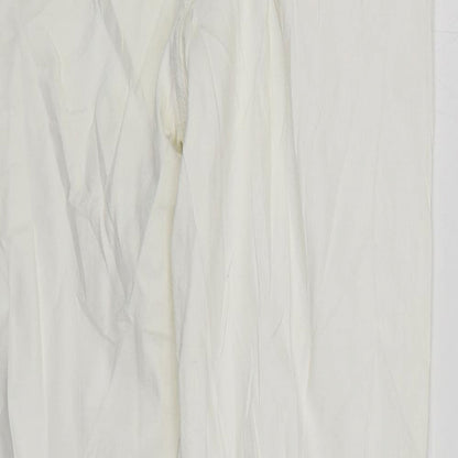 Womens UK Size 12 Marks and Spencer Regular Fit Skinny White Jeans