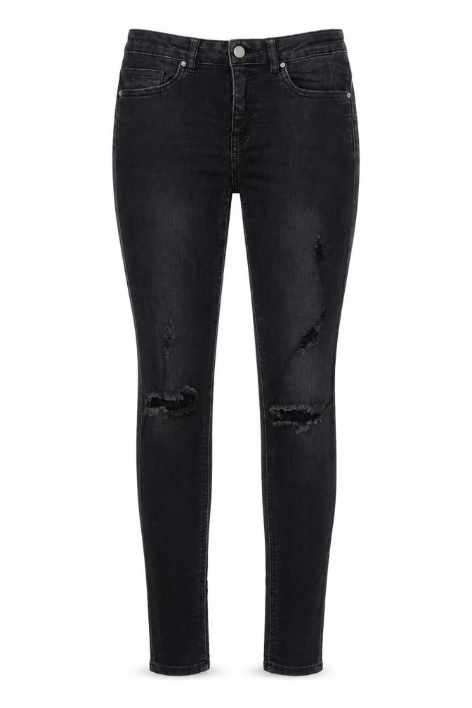 Womens UK Size 6 H&M Regular Fit Skinny Black Jeans
