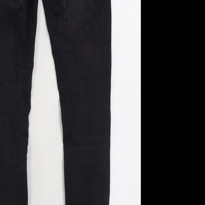 Womens UK Size 6 H&M Regular Fit Skinny Black Jeans