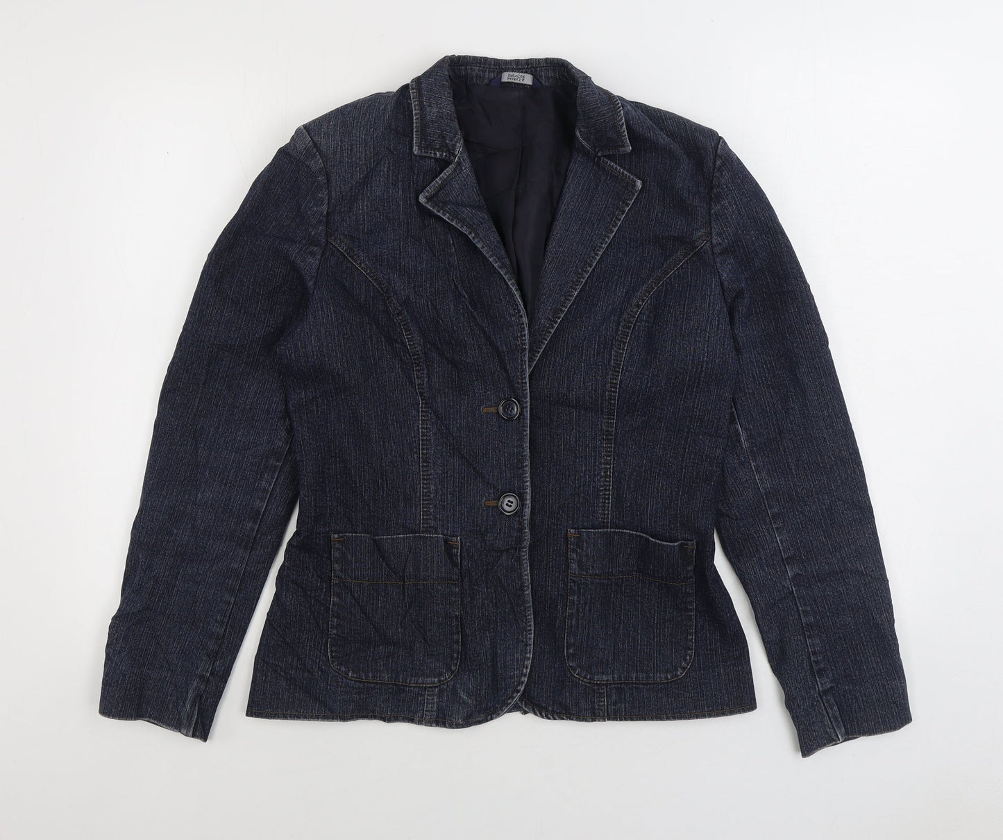 Womens UK Size S Marks and Spencer Blue Jacket