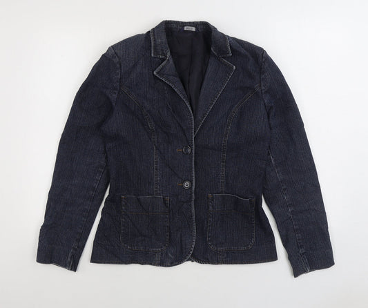 Womens UK Size S Marks and Spencer Blue Jacket