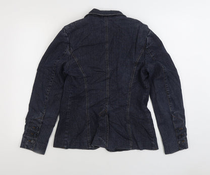 Womens UK Size S Marks and Spencer Blue Jacket