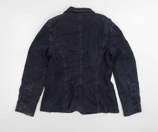 Womens UK Size S Marks and Spencer Blue Jacket