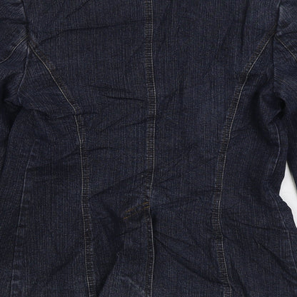 Womens UK Size S Marks and Spencer Blue Jacket