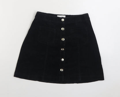 Womens UK Size XS Cooperative A-Line Corduroy Skirt