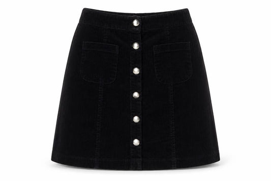 Womens UK Size XS Cooperative A-Line Corduroy Skirt
