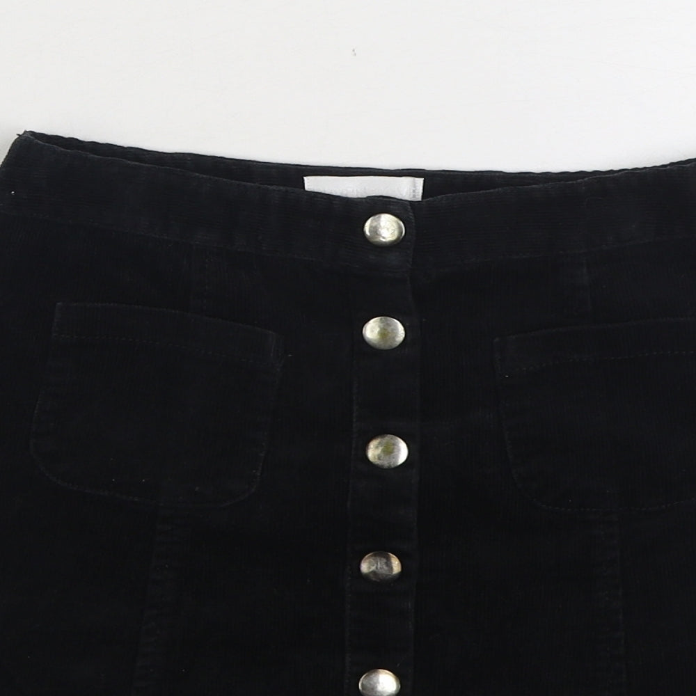 Womens UK Size XS Cooperative A-Line Corduroy Skirt