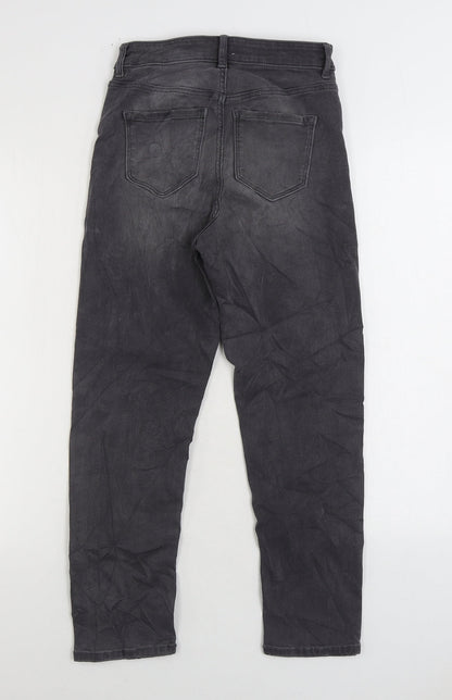 Womens UK Size 6 Marks and Spencer Regular Fit Straight Grey Jeans