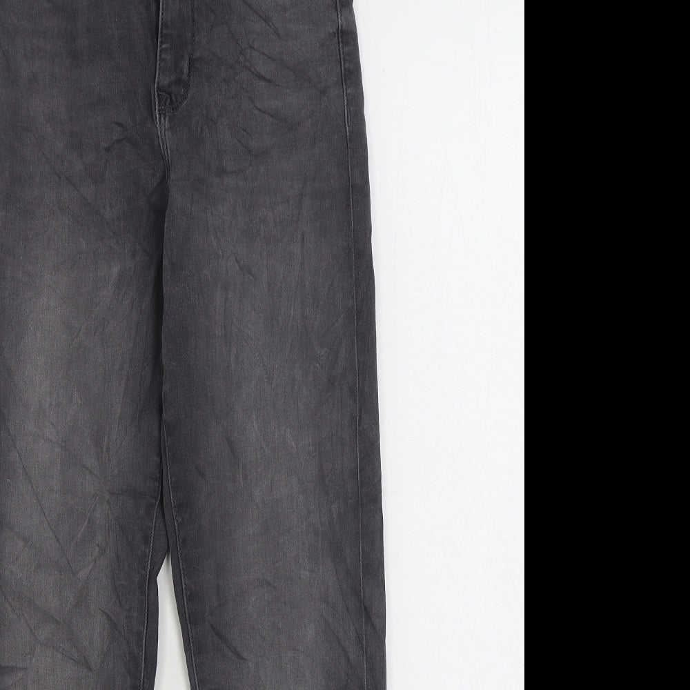 Womens UK Size 6 Marks and Spencer Regular Fit Straight Grey Jeans