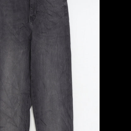 Womens UK Size 6 Marks and Spencer Regular Fit Straight Grey Jeans