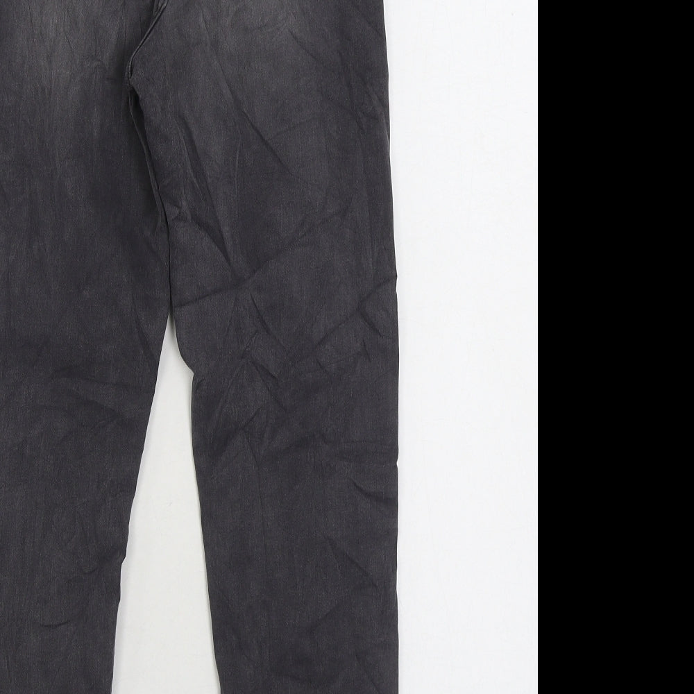 Womens UK Size 6 Marks and Spencer Regular Fit Straight Grey Jeans
