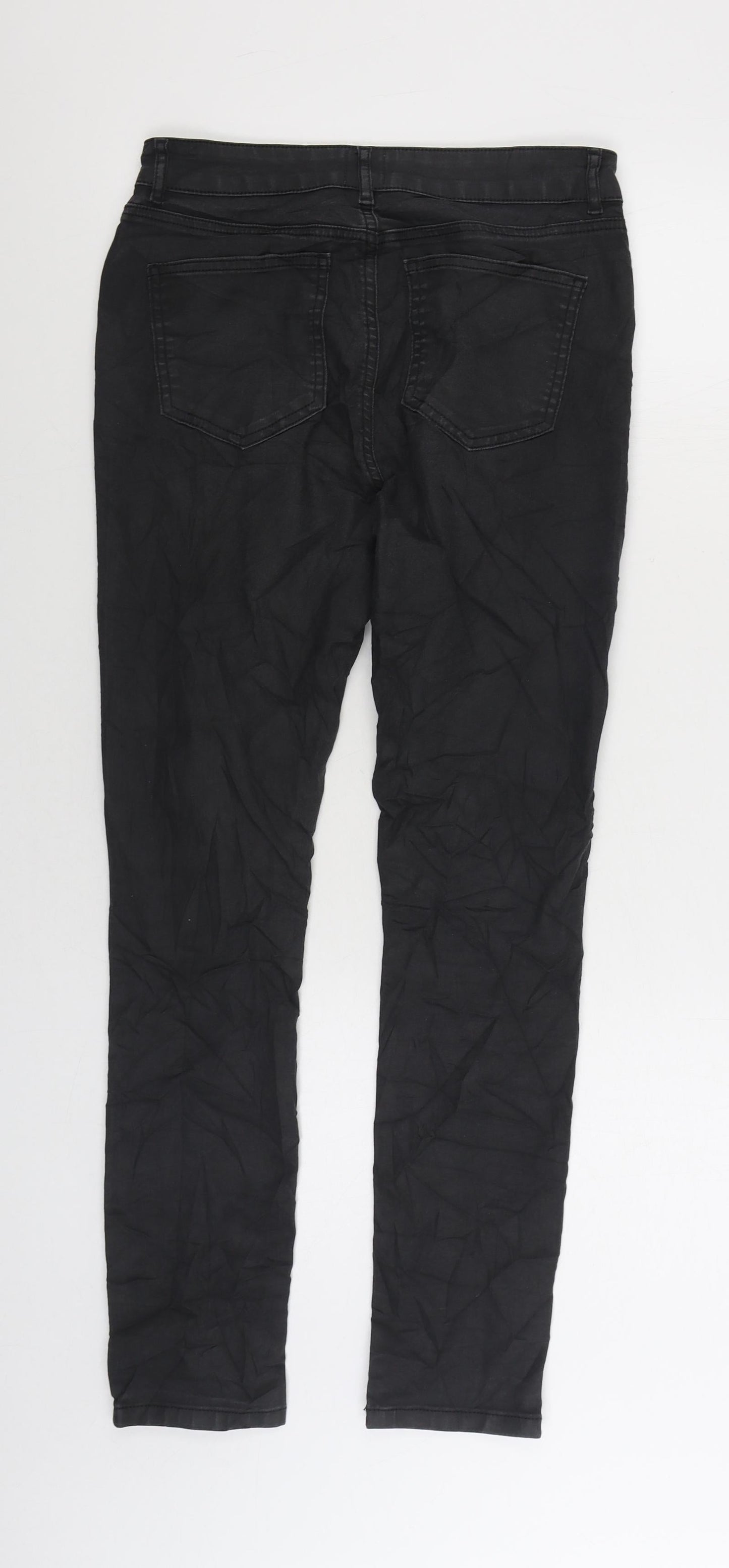 And / Or Mens Black Cotton Skinny Jeans Size 28 in L27 in Regular Zip