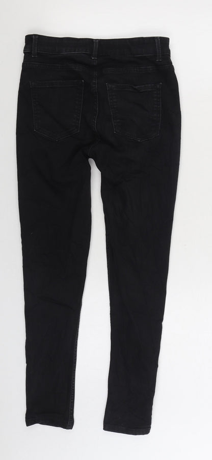 Womens UK Size 8 Marks and Spencer Regular Fit Skinny Black Jeans