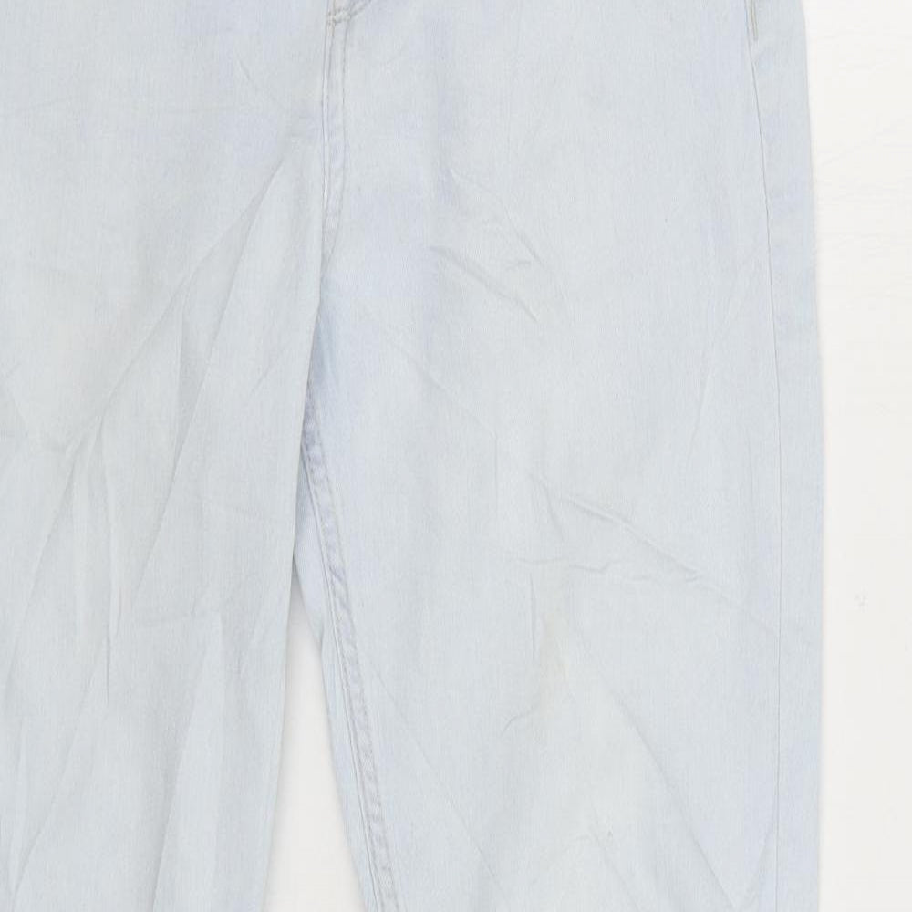 Denim & Co. Womens Blue Cotton Skinny Jeans Size 28 in L28 in Regular Zip