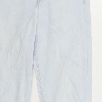 Denim & Co. Womens Blue Cotton Skinny Jeans Size 28 in L28 in Regular Zip