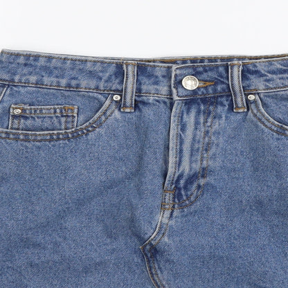 Womens UK Size 6 Denim & Co. Mini Denim Skirt