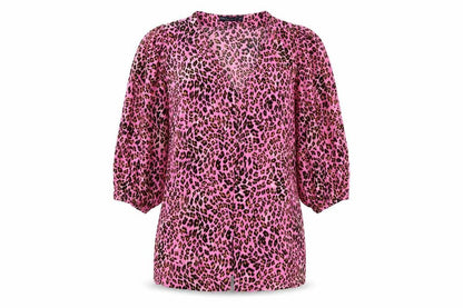 Womens UK Size 8 Marks and Spencer Pink Basic Button-Up