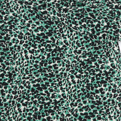 Womens UK Size 8 Marks and Spencer Green Basic Blouse