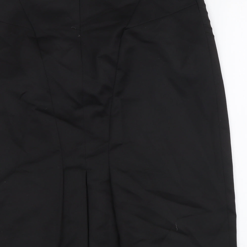 Principles Womens Black Polyester A-Line Set Size 14 Zip